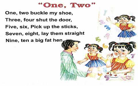 One Two English Rhymes