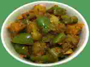 Aaloo Shimla Mirch Sabji Recipes