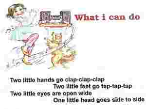 What I Can English Rhymes