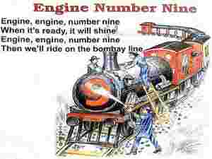 Engine Number Nine English Rhymes