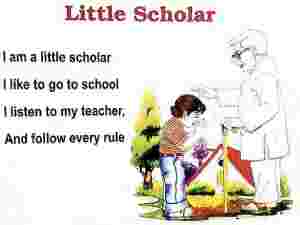 Little Scholar English Rhymes
