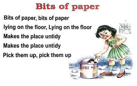 Bits Of Paper English Rhymes
