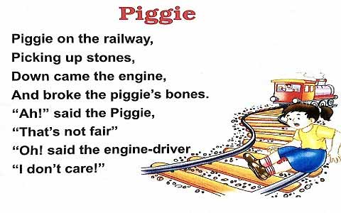Piggie English Rhymes