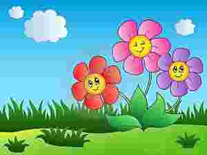 Pyare Phool Hindi Rhymes