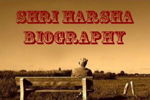 Shriharsha Jeevan Parichay Biography